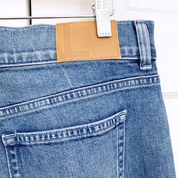 Lafayette 148 New York LI48 Denim Reeve Straight Jeans - Picture 10 of 13